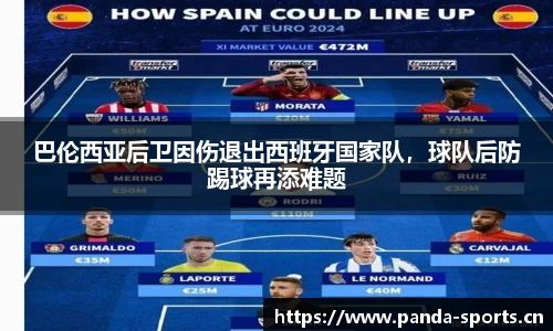 巴伦西亚后卫因伤退出西班牙国家队，球队后防踢球再添难题